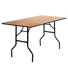 Table rectangle en bois